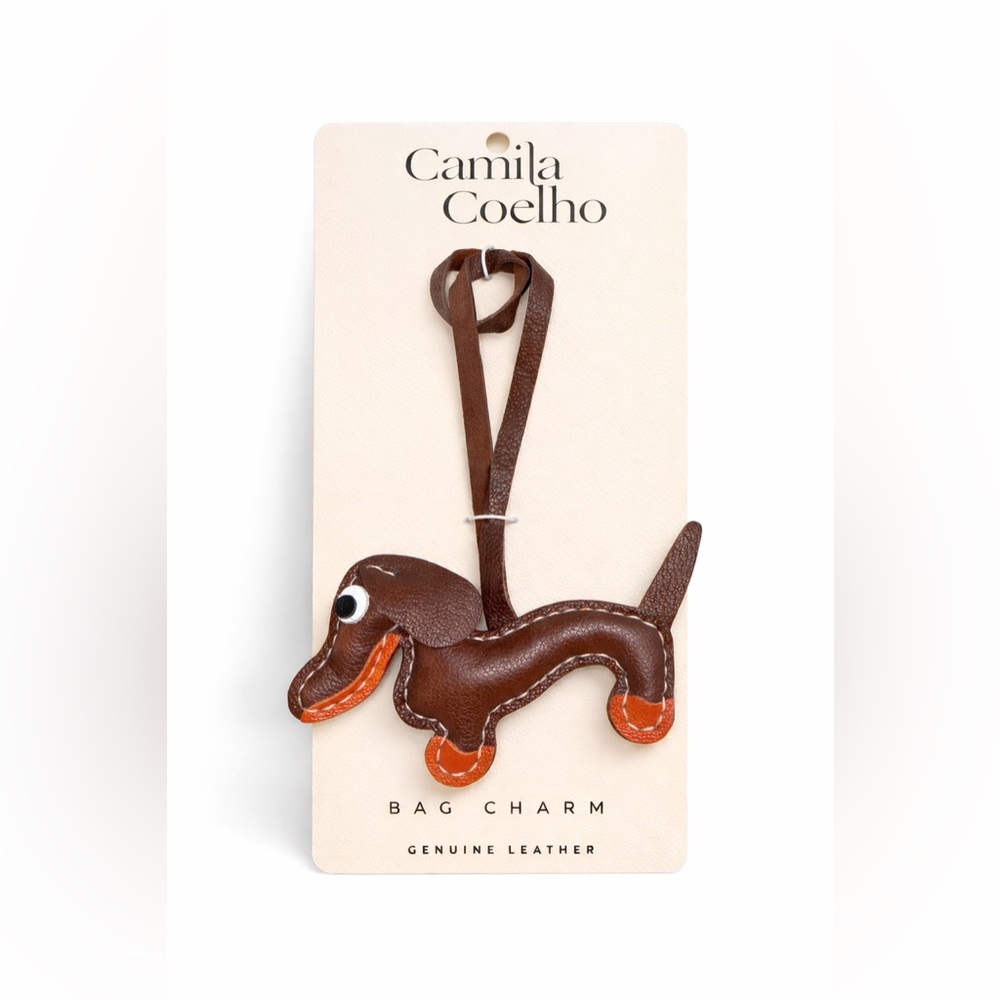 Camila Coelho Dog Bag Charm